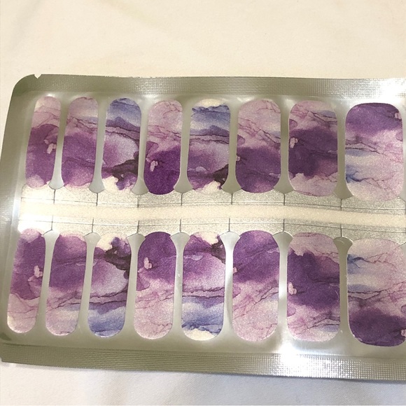 New Pair of Nail Wraps - Purple Watercolor & Popsicles - Picture 8 of 8